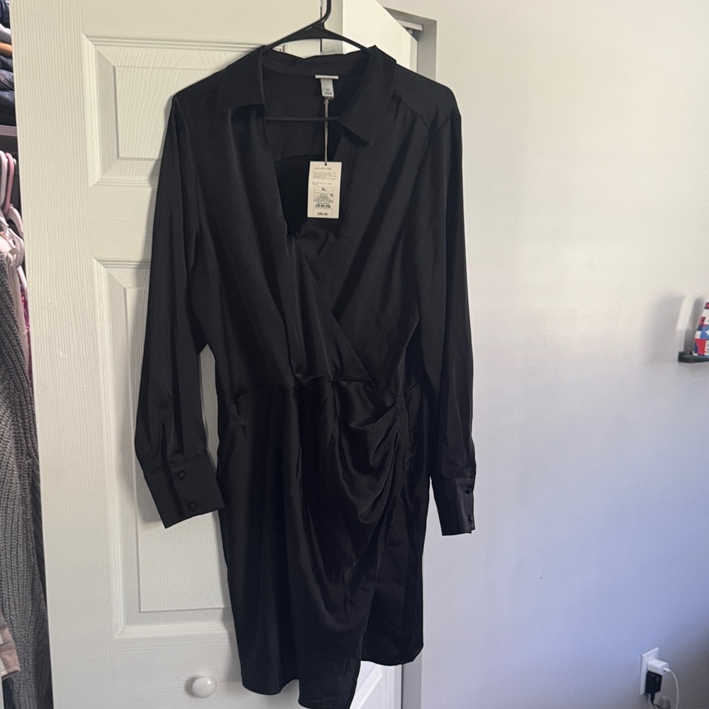 Target Black Long Sleeve Dress